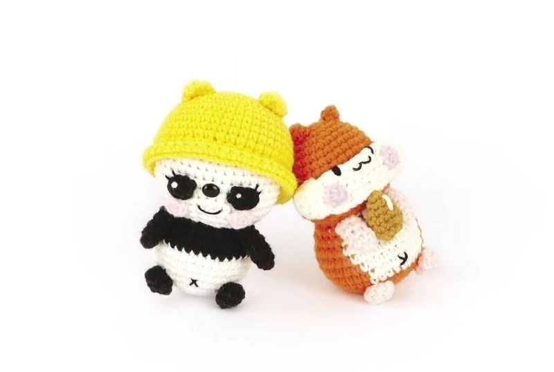 Kit Minigurumi “Nana le Panda” – Amigurumi Panda au Crochet DIY