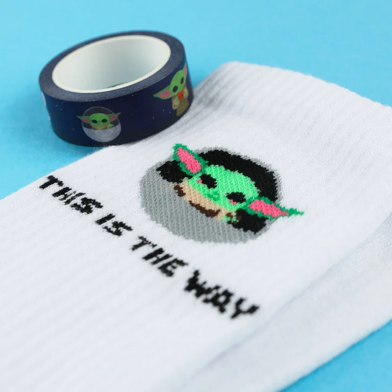 Washi Tape Baby Yoda Grogu Mandalorian – Ruban Adhésif Star Wars