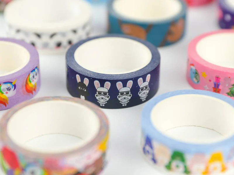 Washi Tape Baby Yoda Grogu Mandalorian – Ruban Adhésif Star Wars