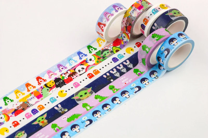 Washi Tape Baby Yoda Grogu Mandalorian – Ruban Adhésif Star Wars
