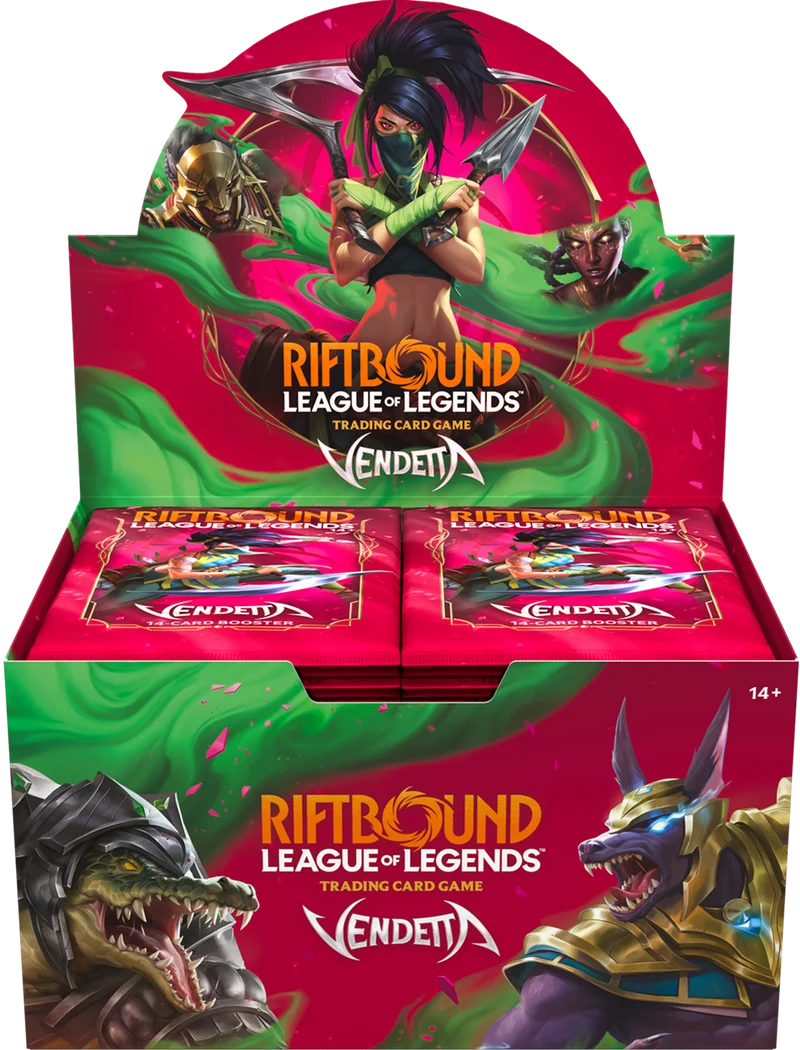JCC RIFTBOUND : BOÎTE DE BOOSTER VENDETTA