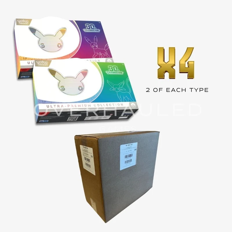 JCC POKÉMON : COLLECTION ULTRA PREMIUM 30E ANNIVERSAIRE - BOÎTE SCELLEE - 6 NOVEMBRE - LIMITE DE 1 PAR COMMANDE [LIRE LA DESCRIPTION]