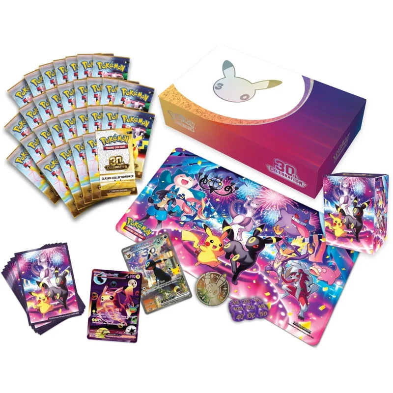 JCC POKÉMON : COLLECTION ULTRA PREMIUM 30E ANNIVERSAIRE « NUIT » - 6 NOVEMBRE - LIMITE DE 2 PAR COMMANDE [LIRE LA DESCRIPTION]