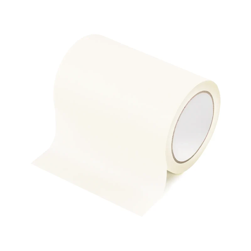 15 cm × 30 m Ruban de masquage beige et blanc
