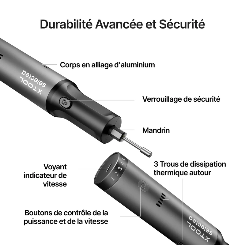 Set de stylo de gravure électrique