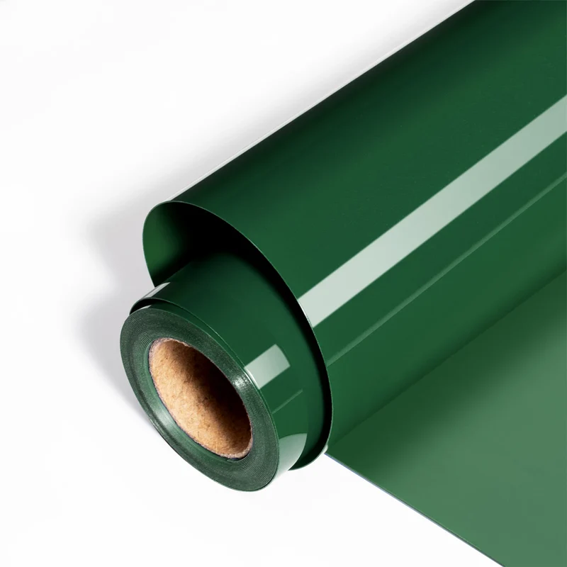 Rouleau de vinyle thermocollant 3D puff vert