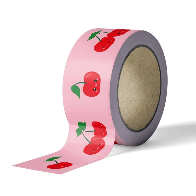 Washi Tape Cerises – Ruban Adhésif Kawaii Scrapbooking & Bullet Journal