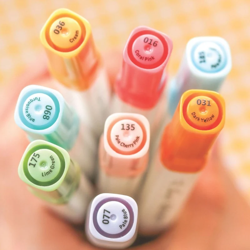 Kit DIY Mon Carnet de Coloriage Détente – Kawaii & Mandala avec 8 Feutres Alcool | La Petite Épicerie