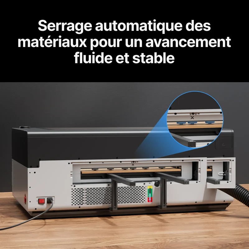 Convoyeur d’alimentation intelligent pour xTool P3