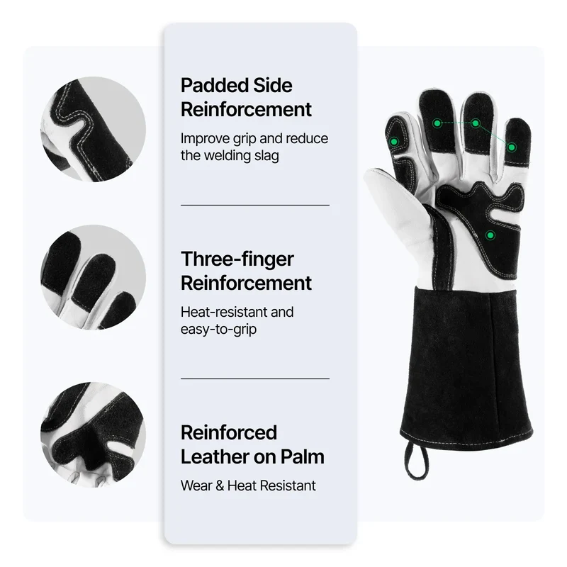 Gants de soudage laser 35,5 cm pour xTool MetalFab