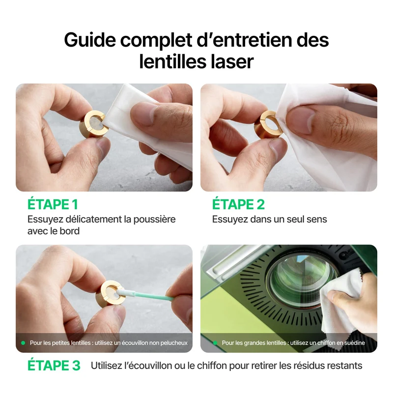 Kit de Nettoyage de Lentille Laser
