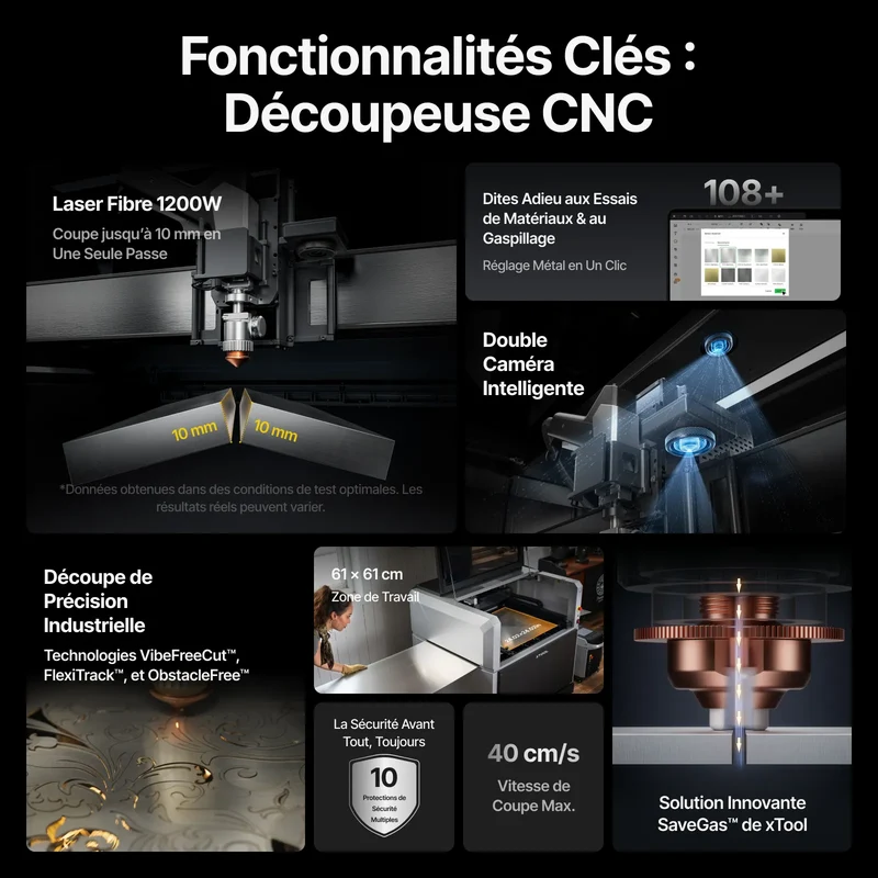 xTool MetalFab Machine de Soudage laser / Découpe CNC
