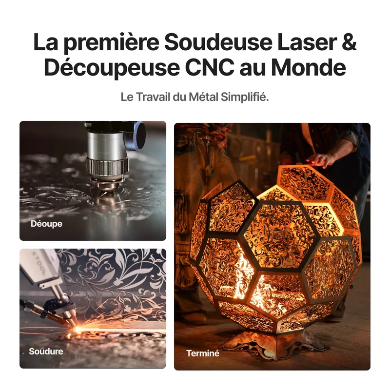 xTool MetalFab Machine de Soudage laser / Découpe CNC
