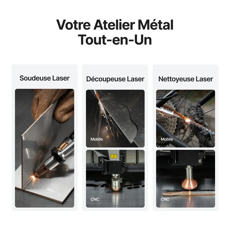 xTool MetalFab Machine de Soudage laser / Découpe CNC