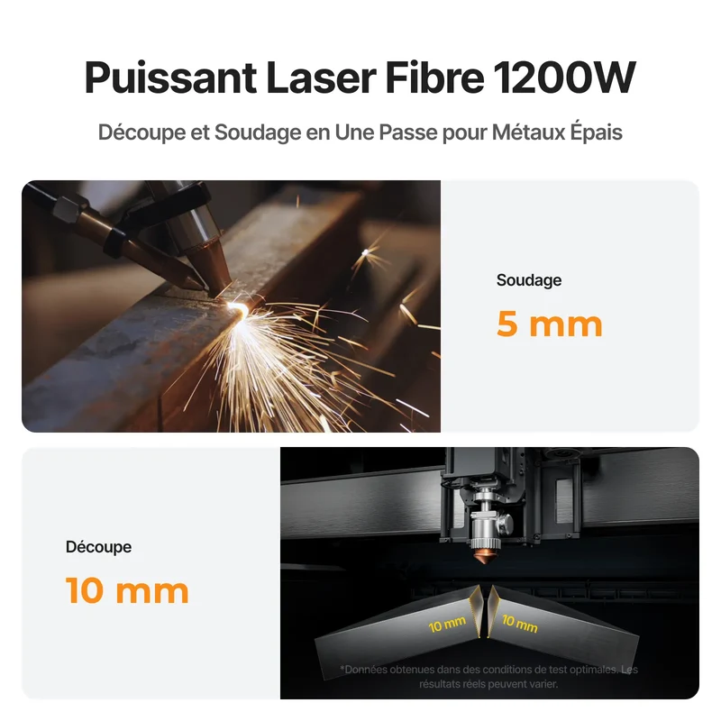 xTool MetalFab Machine de Soudage laser / Découpe CNC