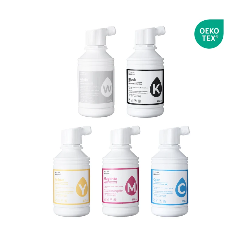 xTool Selected Apparel Printer Encre (500 ml)