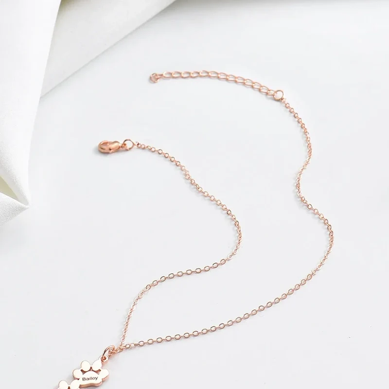 Chaînes en acier inoxydable or rose (10 pièces)