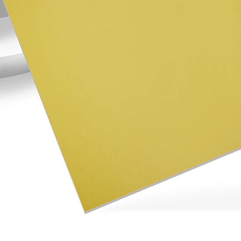 Feuille d'acrylique opaque brillante à paillettes or rose de 3 mm (3 pièces)