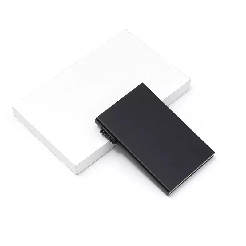 Porte-cartes de visite noir