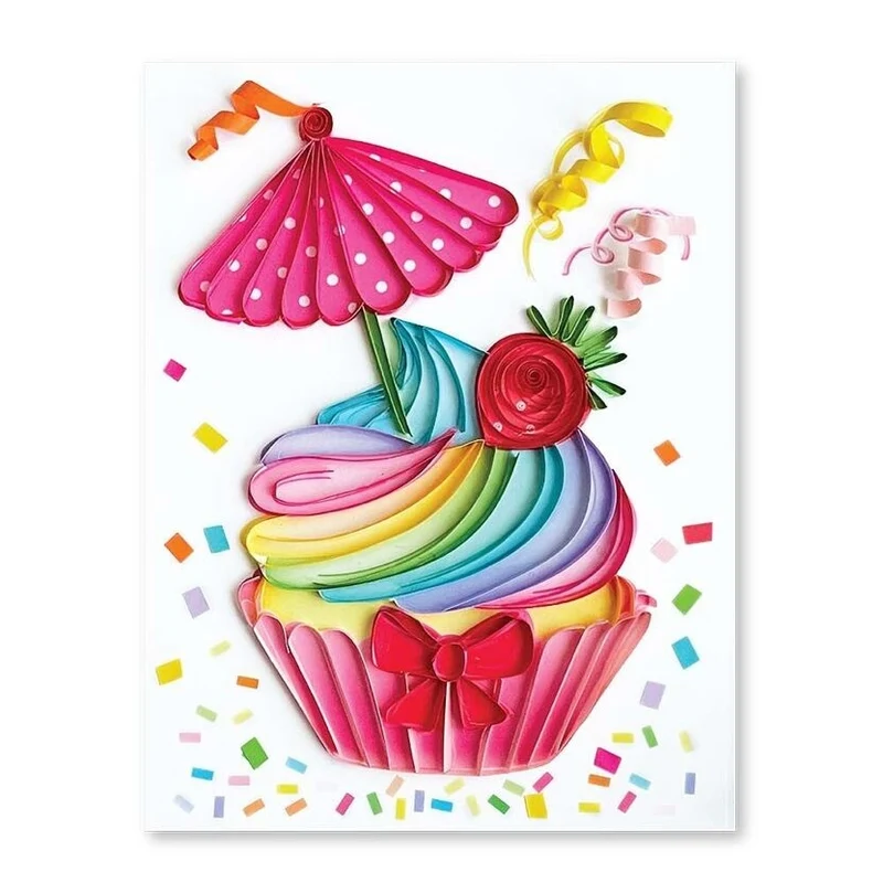 Coffret Quilling Sweet Treats BOX CANDIY® – Kit Créatif Papier Gourmand Enfant dès 6 ans
