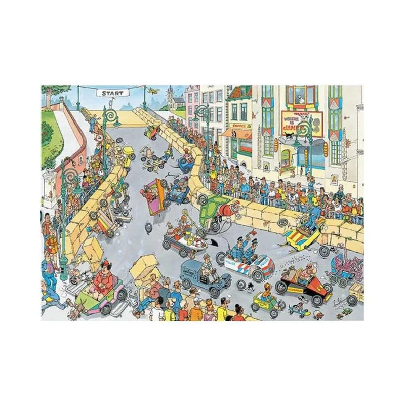 La course de boîtes à savon, JvH (1000 pcs)