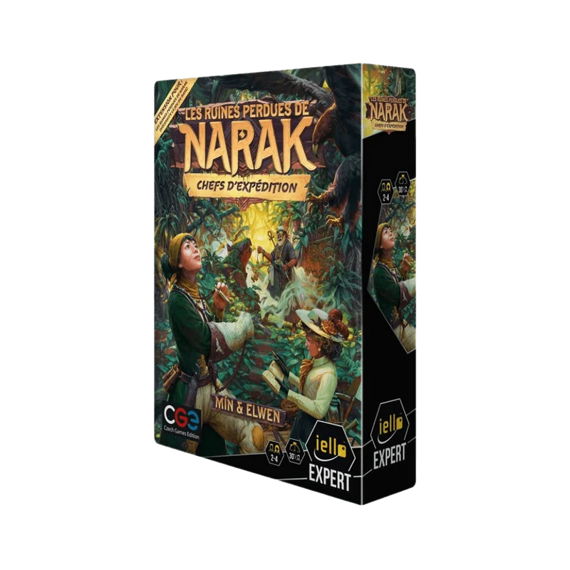Les Ruines Perdues de Narak: Chefs d'Expédition