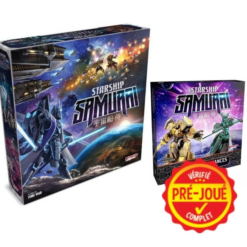 Starship Samurai + exp shattered alliances (pré-joué) (EN)