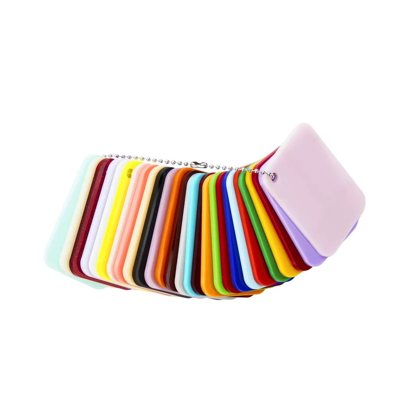 Jeu d’échantillons d’acrylique coloré 1/8 (27 pcs)