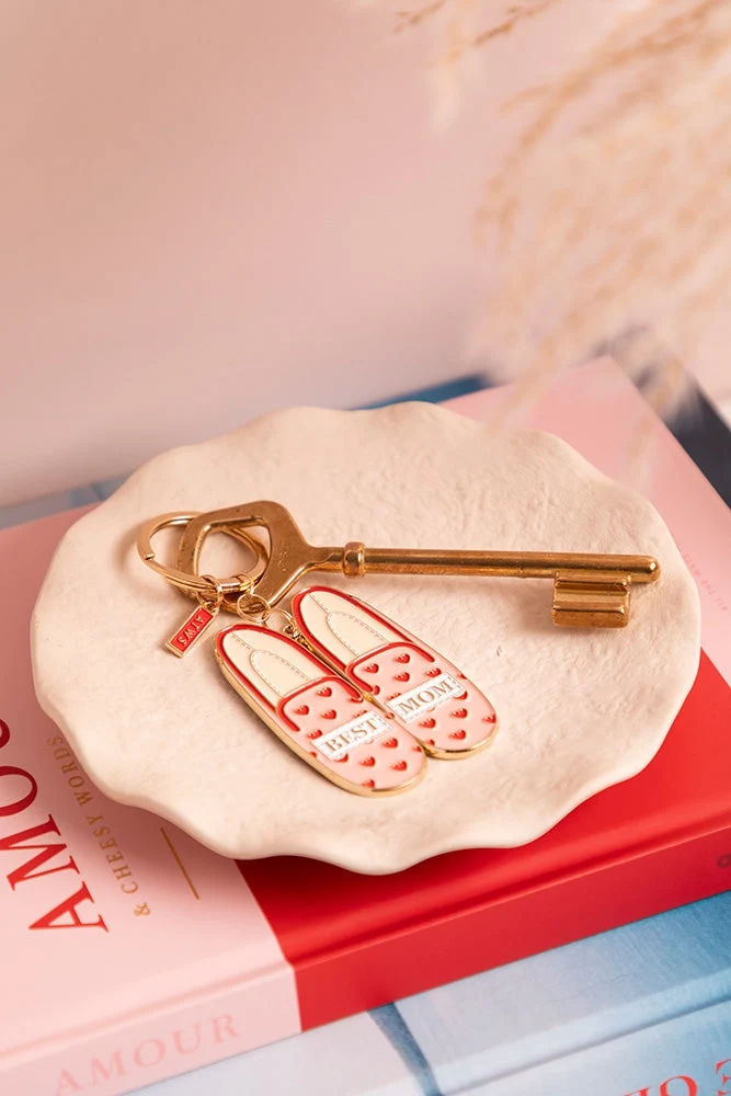 Porte-clés Best Mom Shoes – Cadeau original pour maman
