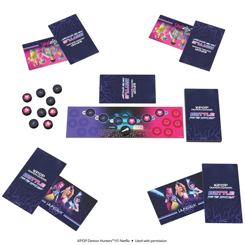 KPop Demon Hunters - Battle for the Spotlight - A Love Letter Game (EN)