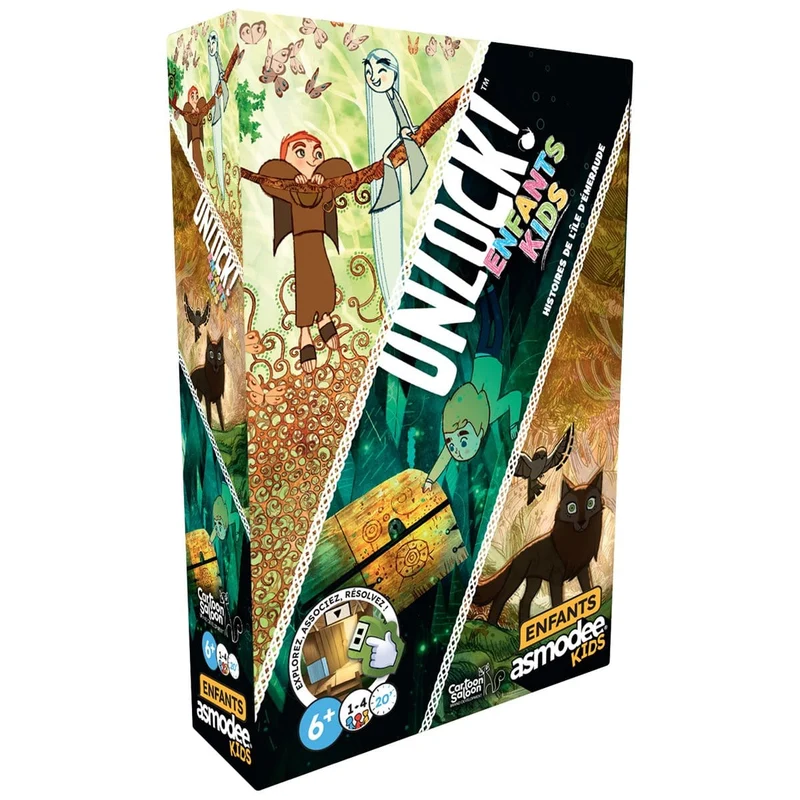 Unlock! - Enfants/Kids 4 - Histoires de l'Ile d'Emeraude (FR)