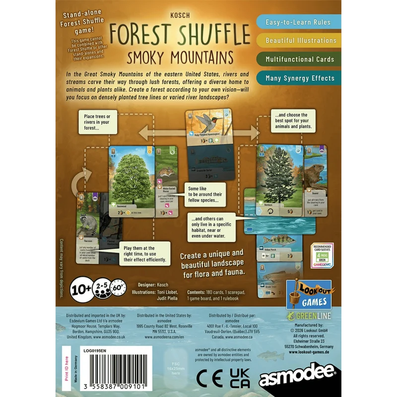 Forest Shuffle - Smoky Mountains (EN)