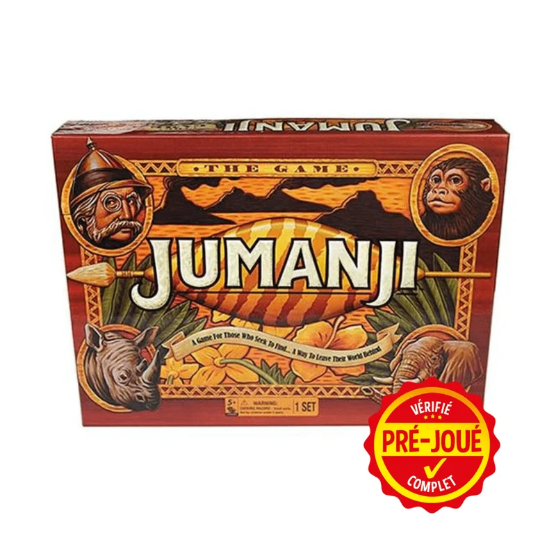 Jumanji boîte en bois [pré-joué] (FR)