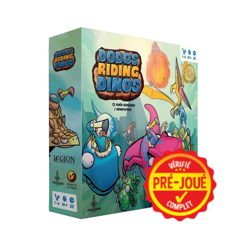 Dodos riding dinos (pré-joué) (EN)
