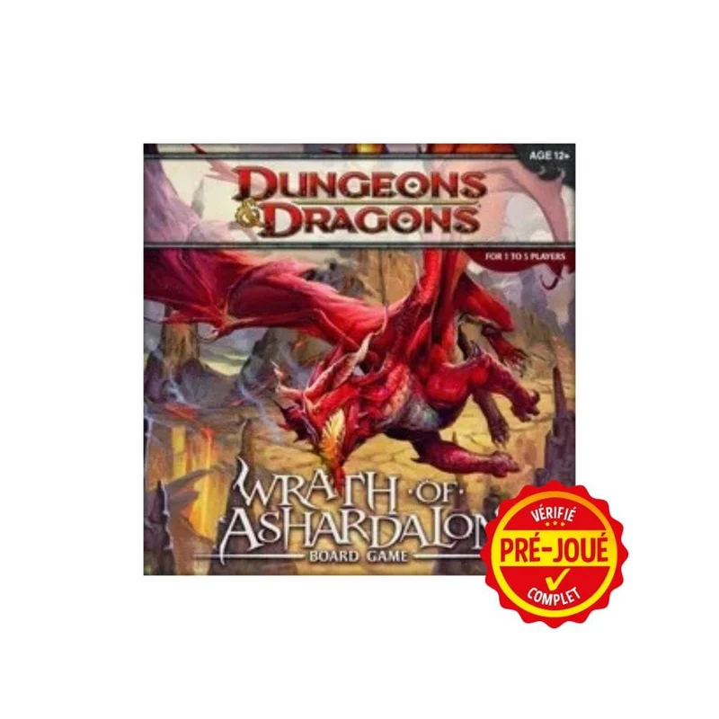 Dungeons & Dragons - Wrath of Ashardalon Board game (pré-joué) (EN)