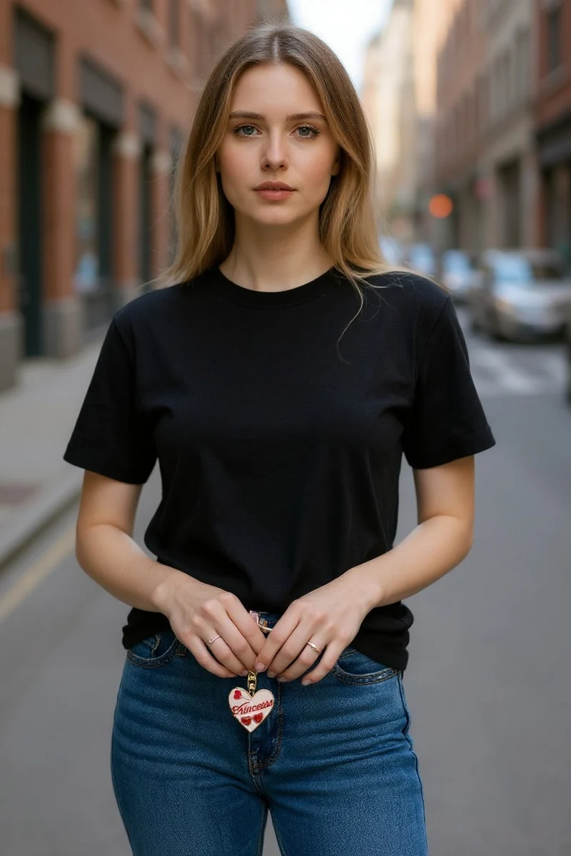 Porte-Clés Paillettes Princesse – Accessoire Femme Brillant