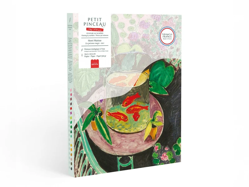 Coffret Peinture au Numéro Les Poissons Rouges – Henri Matisse