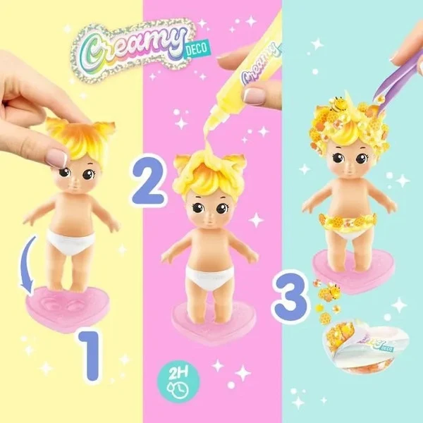 Creamy Deco Baby DIY – Figurine Bébé à Customiser | 6 ans+ Canal Toys