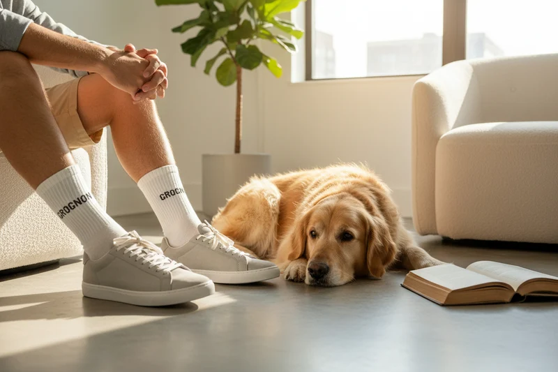 Chaussettes à message GROGNON – Humour & Confort (39/45)