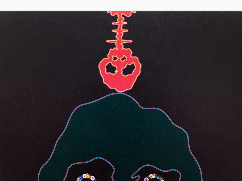 Takashi Murakami - Introduit en 2001 - Time Bokan - Noir