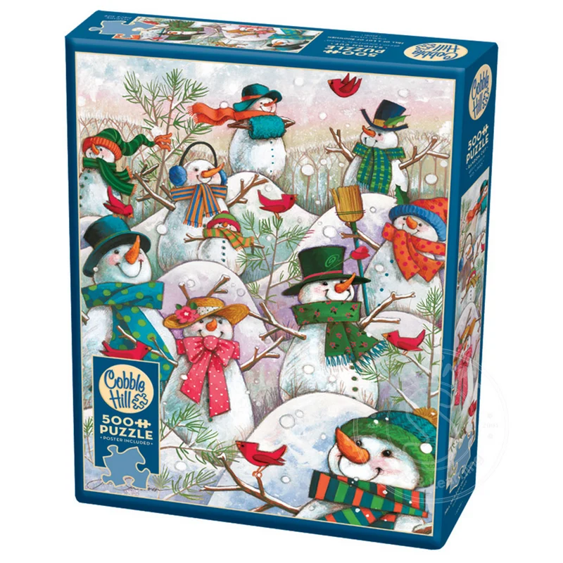Hill of a Lot of Snowmen (500 pcs)