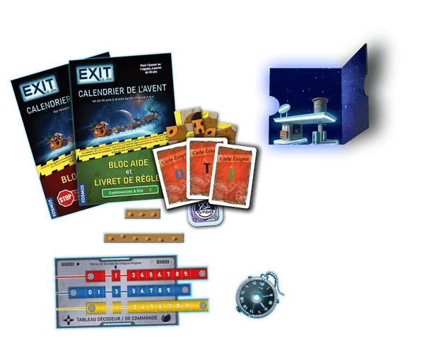 EXIT - Calendrier de l'Avent 2026: Course Intergalactique (FR)