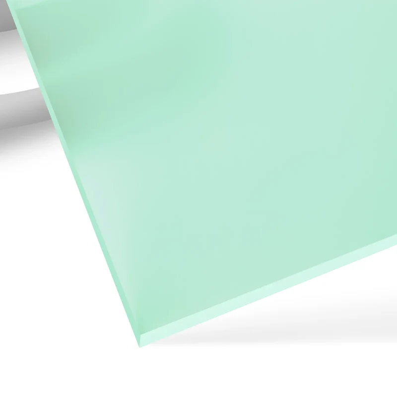 Feuille acrylique vert turquoise phosphorescent 3 mm (3 pièces)