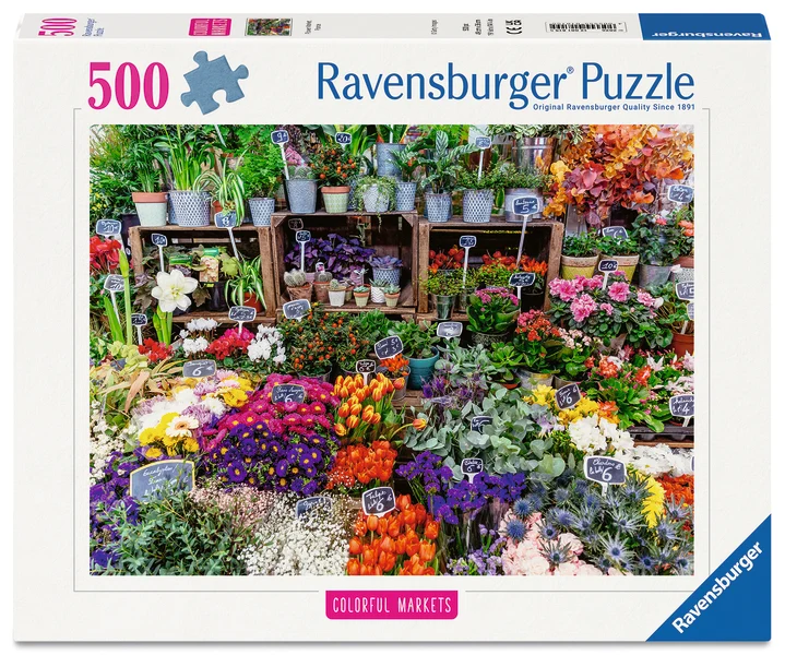 Flower Market, France (500 pcs)