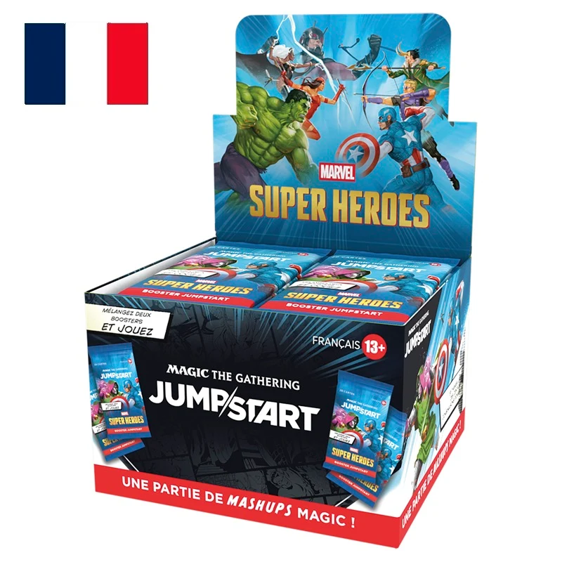 Magic Marvel Super Heroes - Display 24 Boosters Jumpstart - FR - JCC