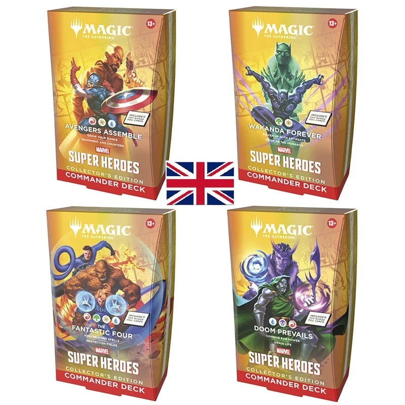 Magic Marvel Super Heroes - Lot 4 Decks Collector - EN - JCC