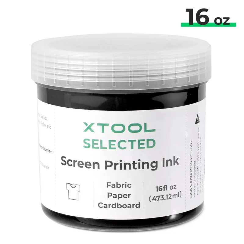 Encre de Sérigraphie Noire (473ml)