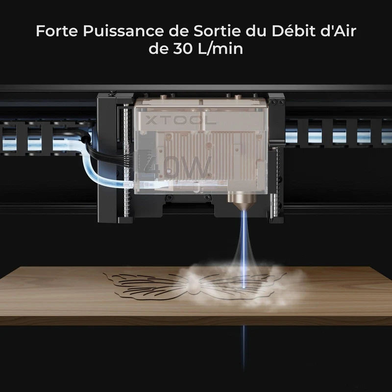 xTool Assistance d'Air Intelligente pour S1/M1 Ultra