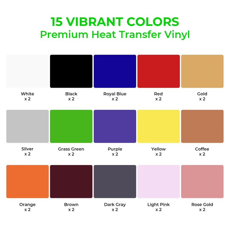 Vinyle Thermocollant PU (30pcs)