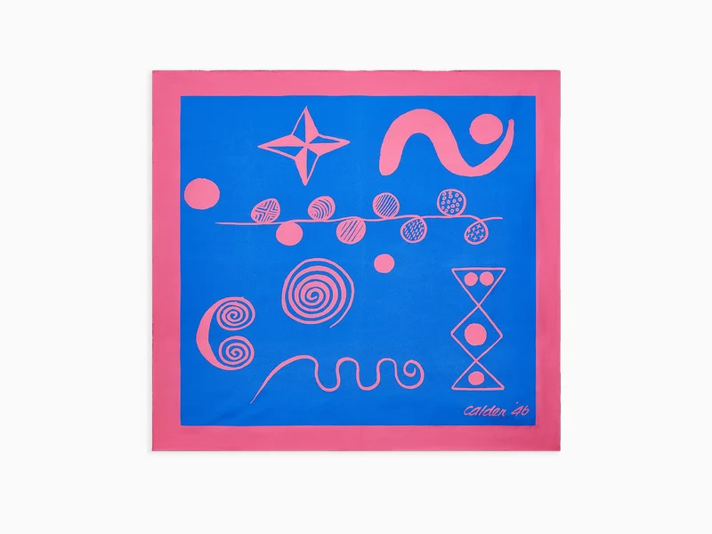 Alexander Calder - Untitled 1946 Silk scarf